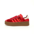 Adidas Originals Gazelle Bold 'Bright Red Velvet'