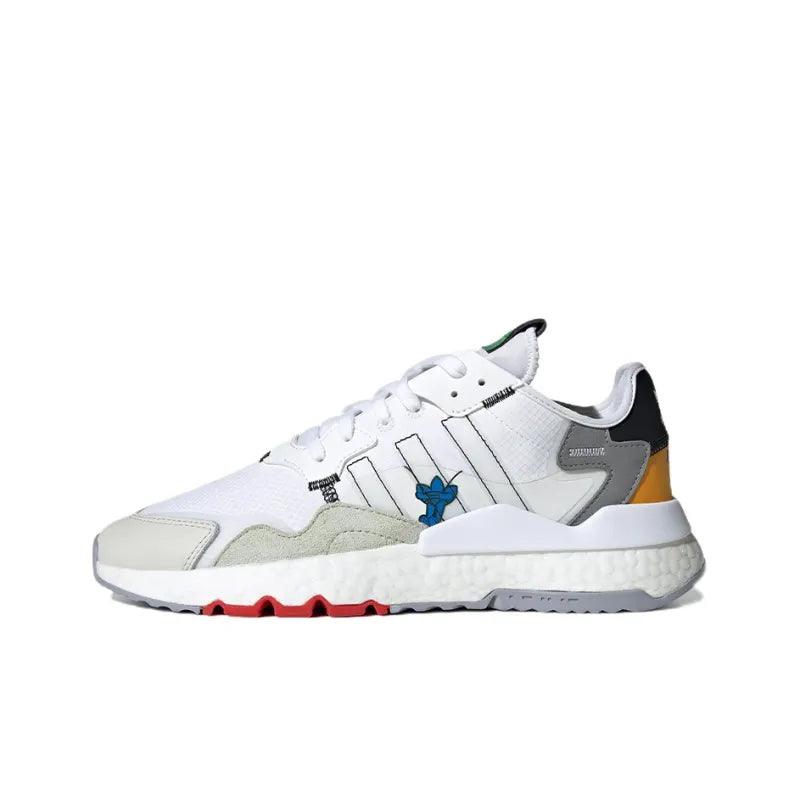 Adidas Originals Nite Jogger 'White Beige Grey Yellow'