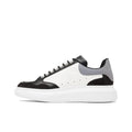 Alexander McQueen Colour-Block Low-Top Sneakers 'White Grey Black'