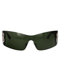 BALENCIAGA Chic Oversized Square Sunglasses