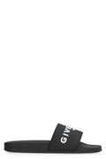 GIVENCHY Stylish Slide Sandals with Logo - 3 cm Rubber Sole