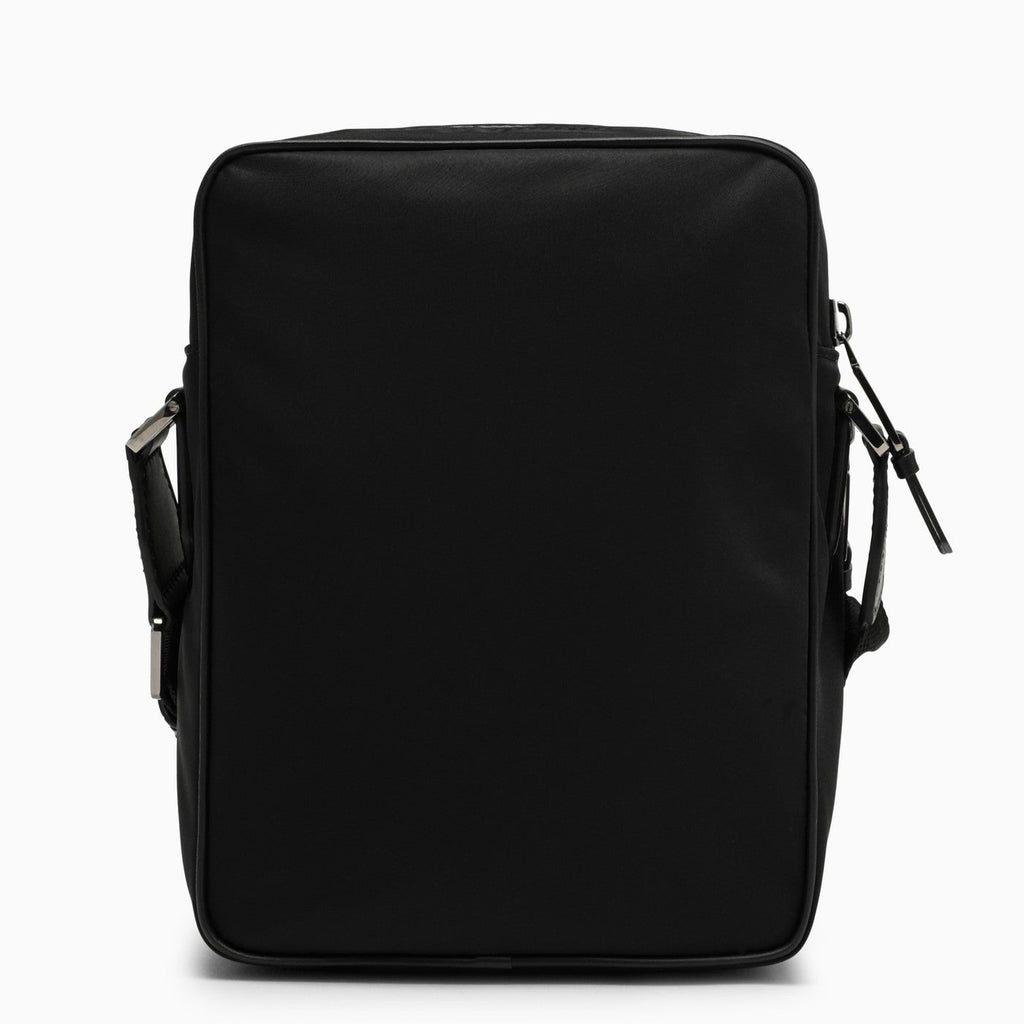 Dolce&Gabbana Black Messenger Bag In Nylon