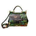 Dolce & Gabbana Flower Print Sicily Bag