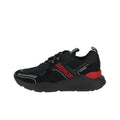 Burberry Sean Low Top Sports Casual Black Red