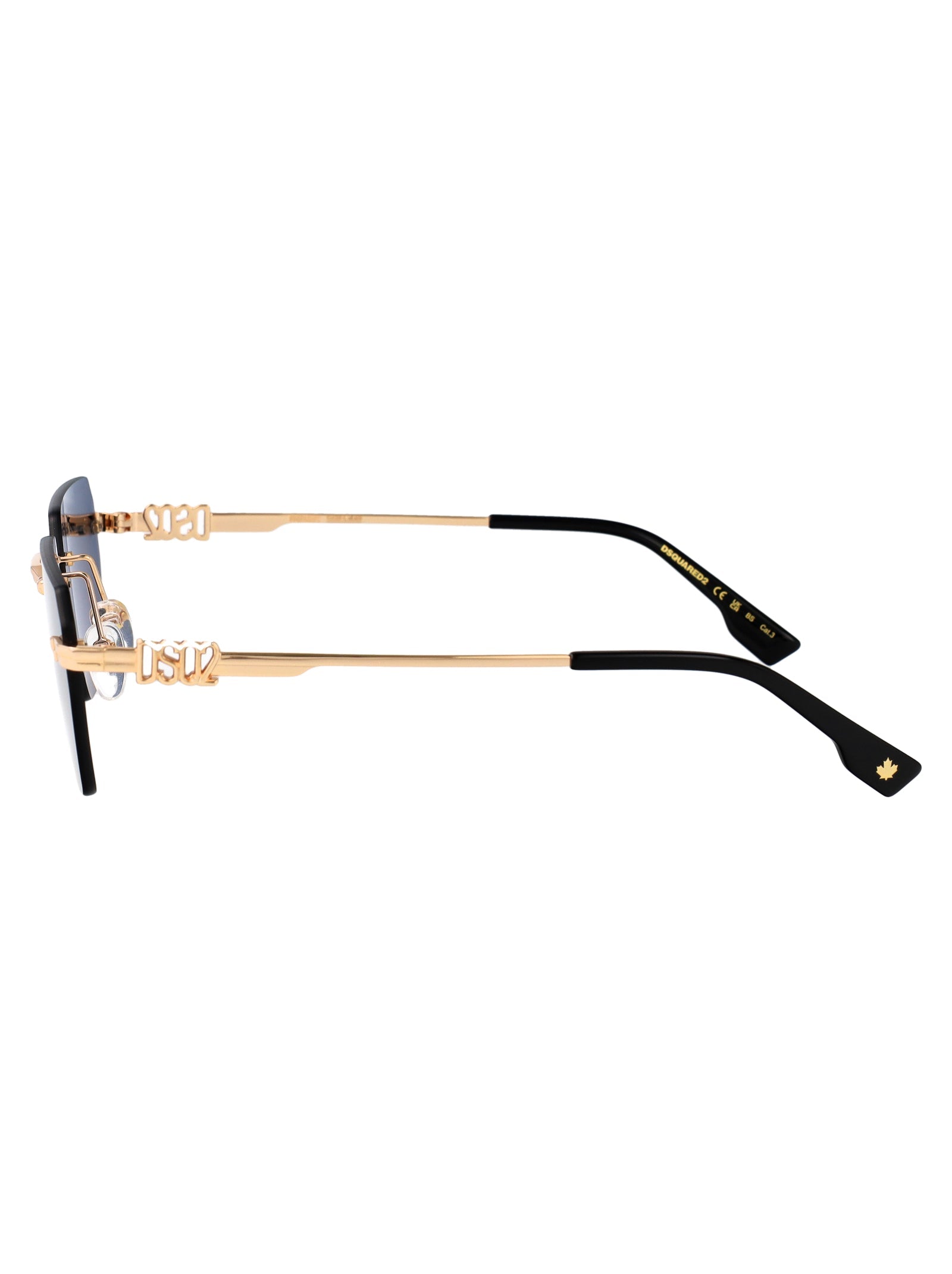 DSQUARED2 Metal Frame Sunglasses for Men