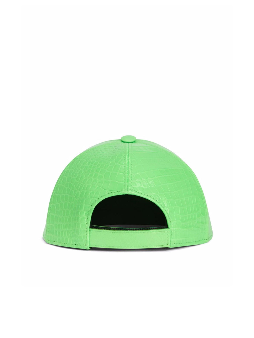 GIUSEPPE ZANOTTI Signature Logo Leather Baseball Cap for Men