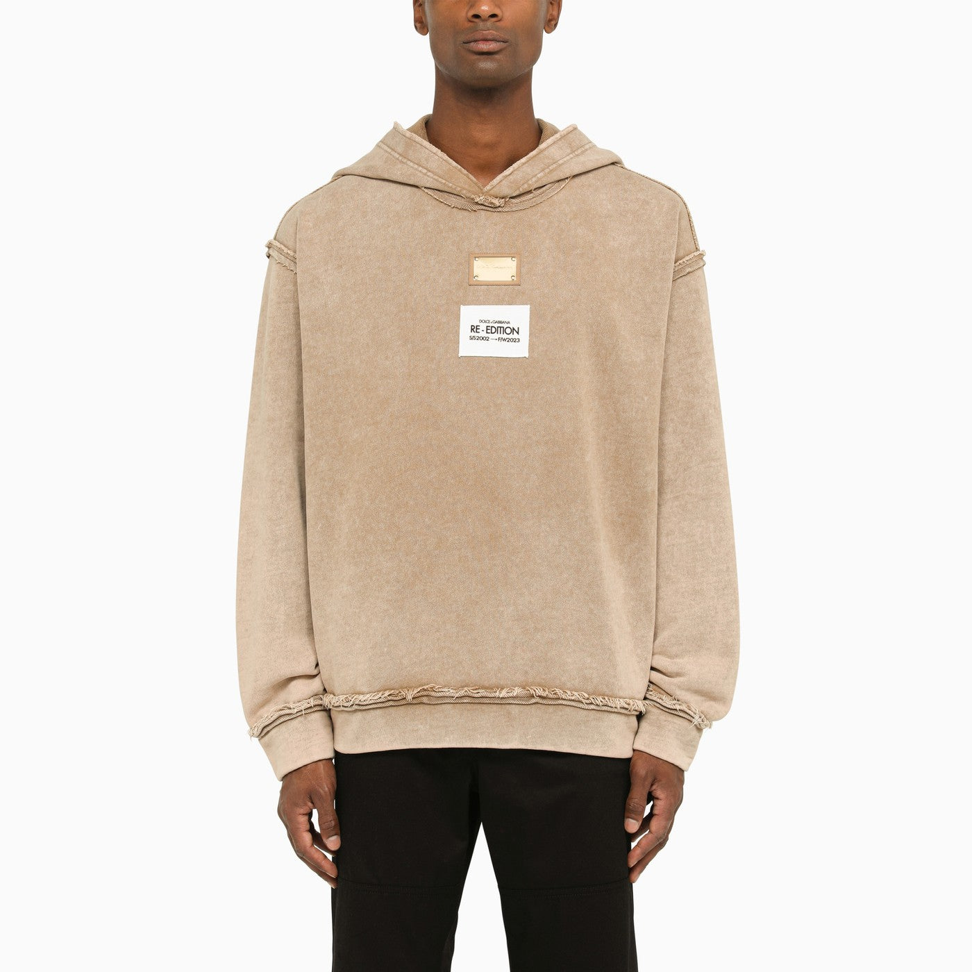 Dolce&Gabbana Vintage Effect Re Edition Hoodie