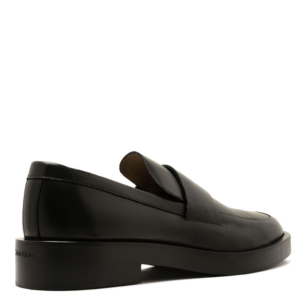CALVIN KLEIN Men's Leather Flat Moccasins