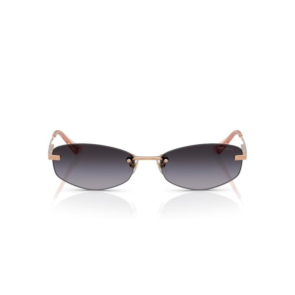 JIMMY CHOO Elegant Metal Frame Sunglasses for Women