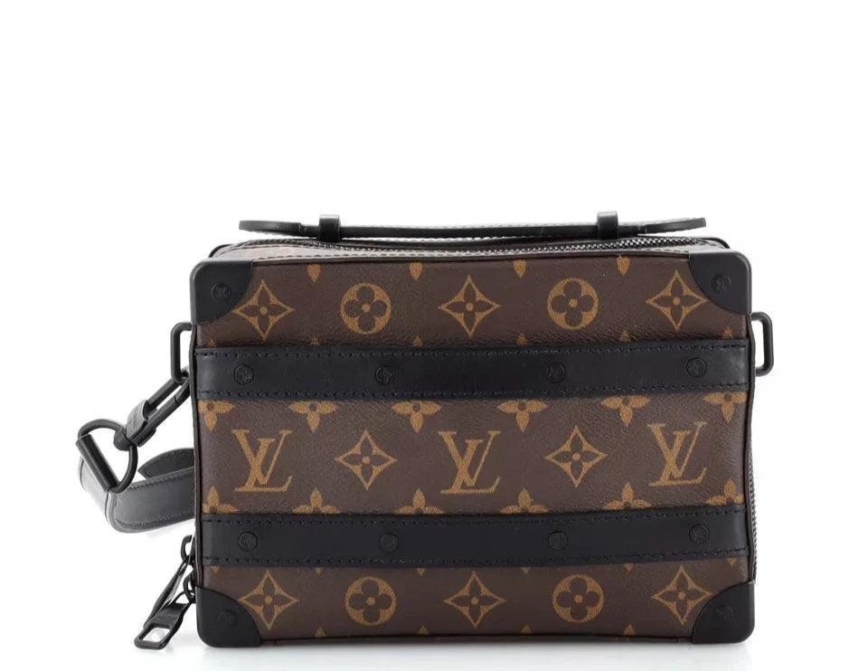 Louis Vuitton Handle Soft Trunk Bag Macassar Monogram Canvas