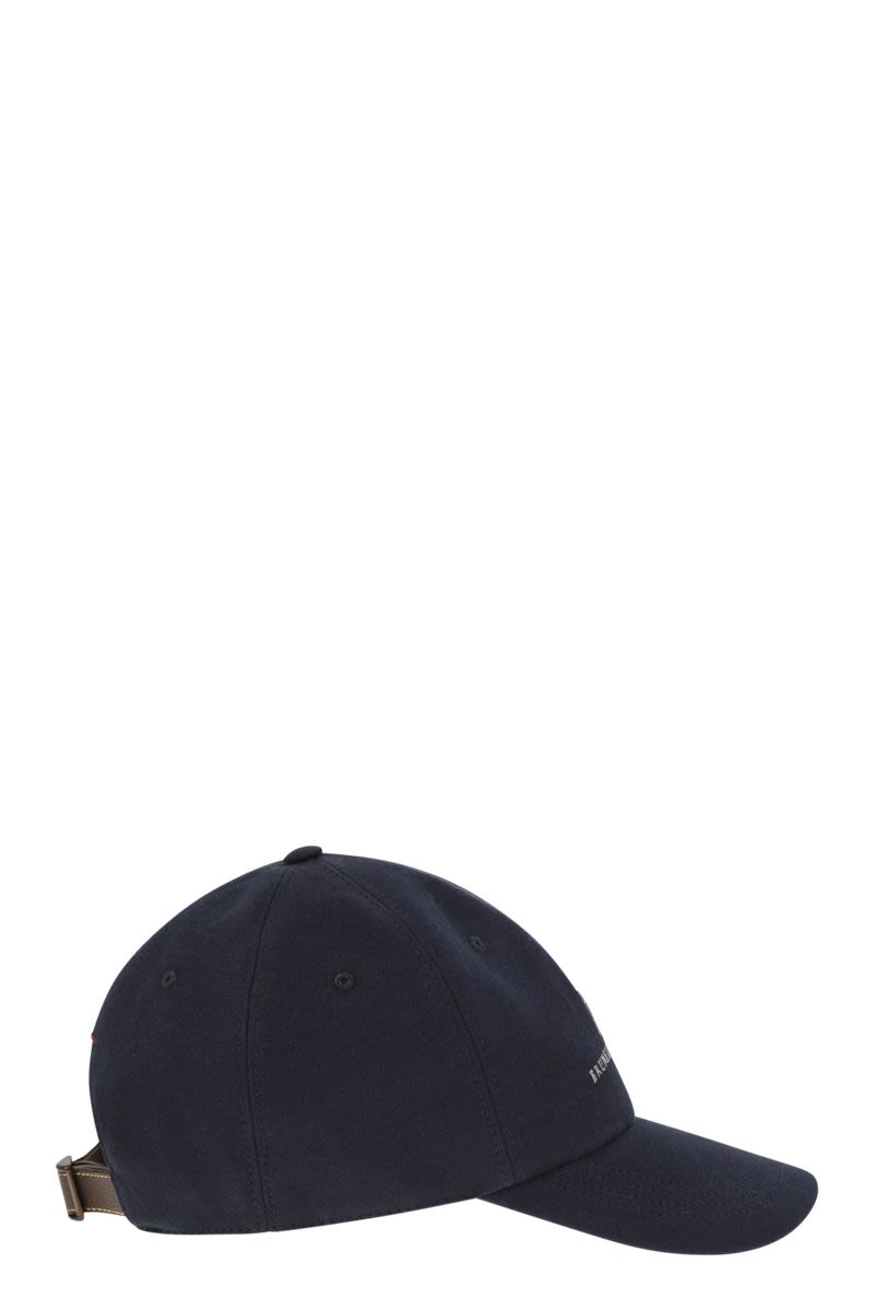 BRUNELLO CUCINELLI Garment-Dyed Twisted Cotton Gabardine Baseball Cap