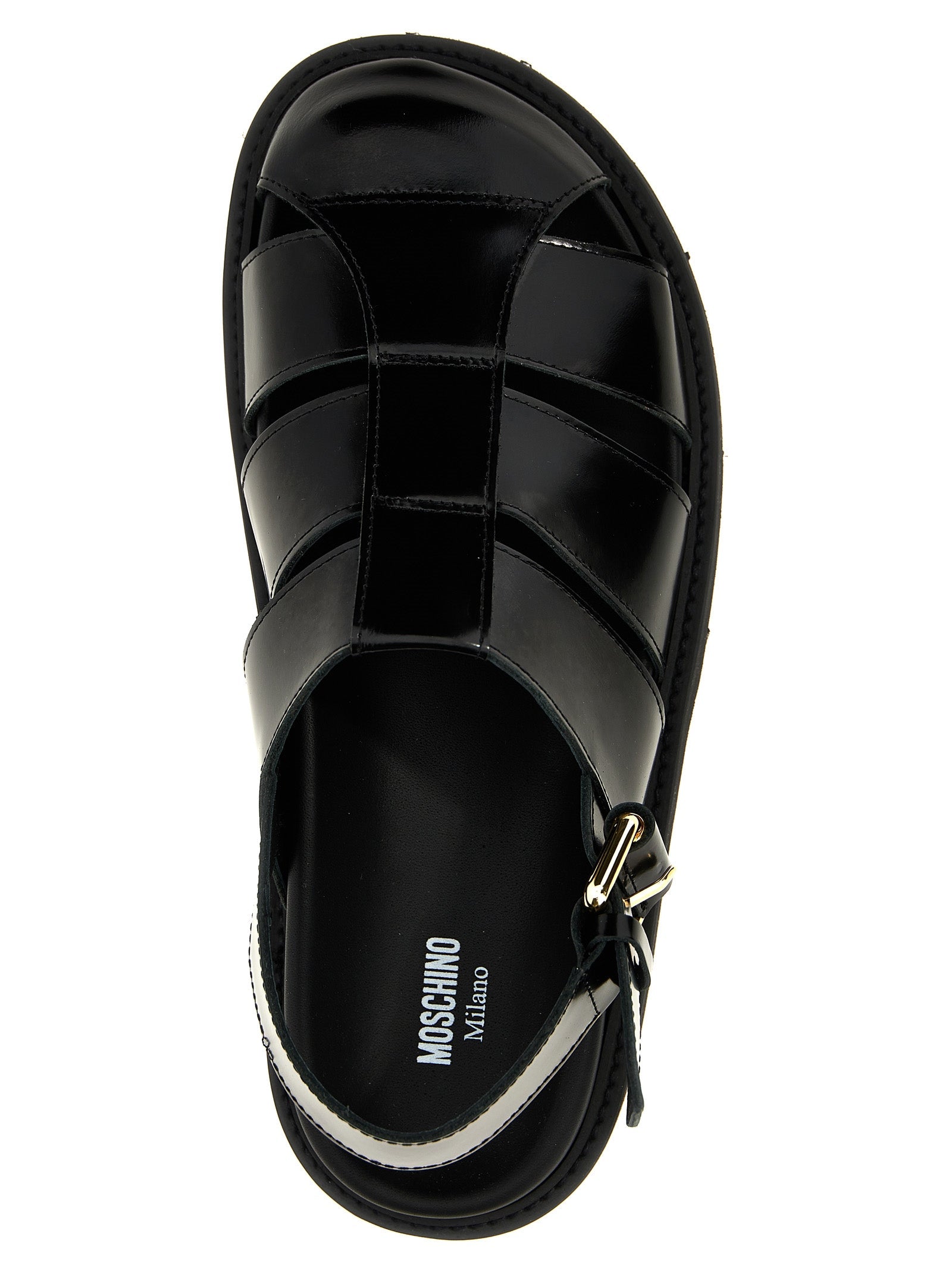 Moschino Leather Sandals