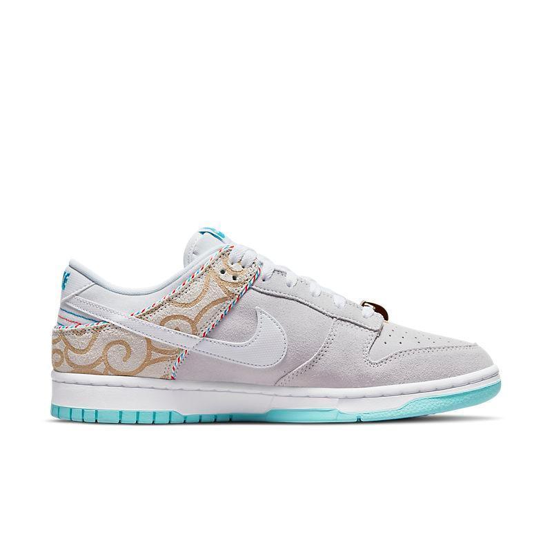 Nike Dunk Low 'SE Barber Shop Grey'