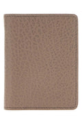 MAISON MARGIELA Mini Leather Card Holder with Keyring