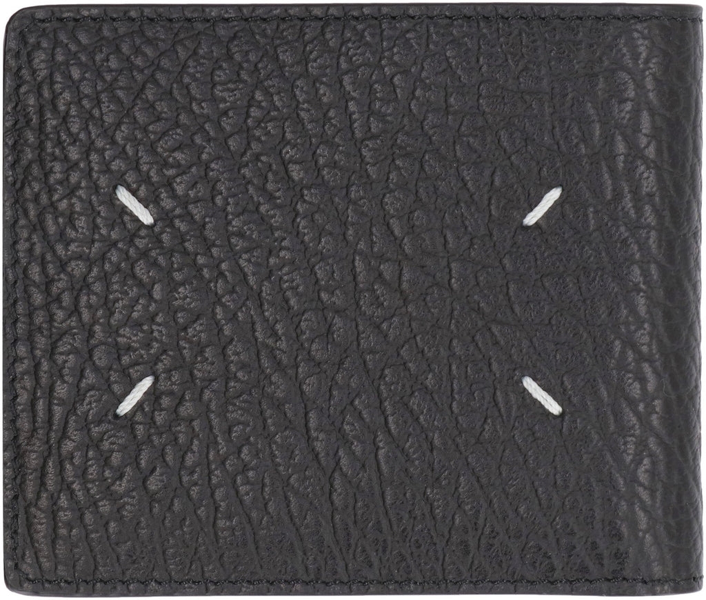 MAISON MARGIELA Mini Bi-Fold Wallet 9.5x11x1 cm