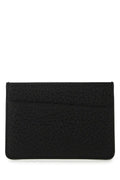 MAISON MARGIELA Mini Pebbled Calfskin Card Holder - Three Card Slots