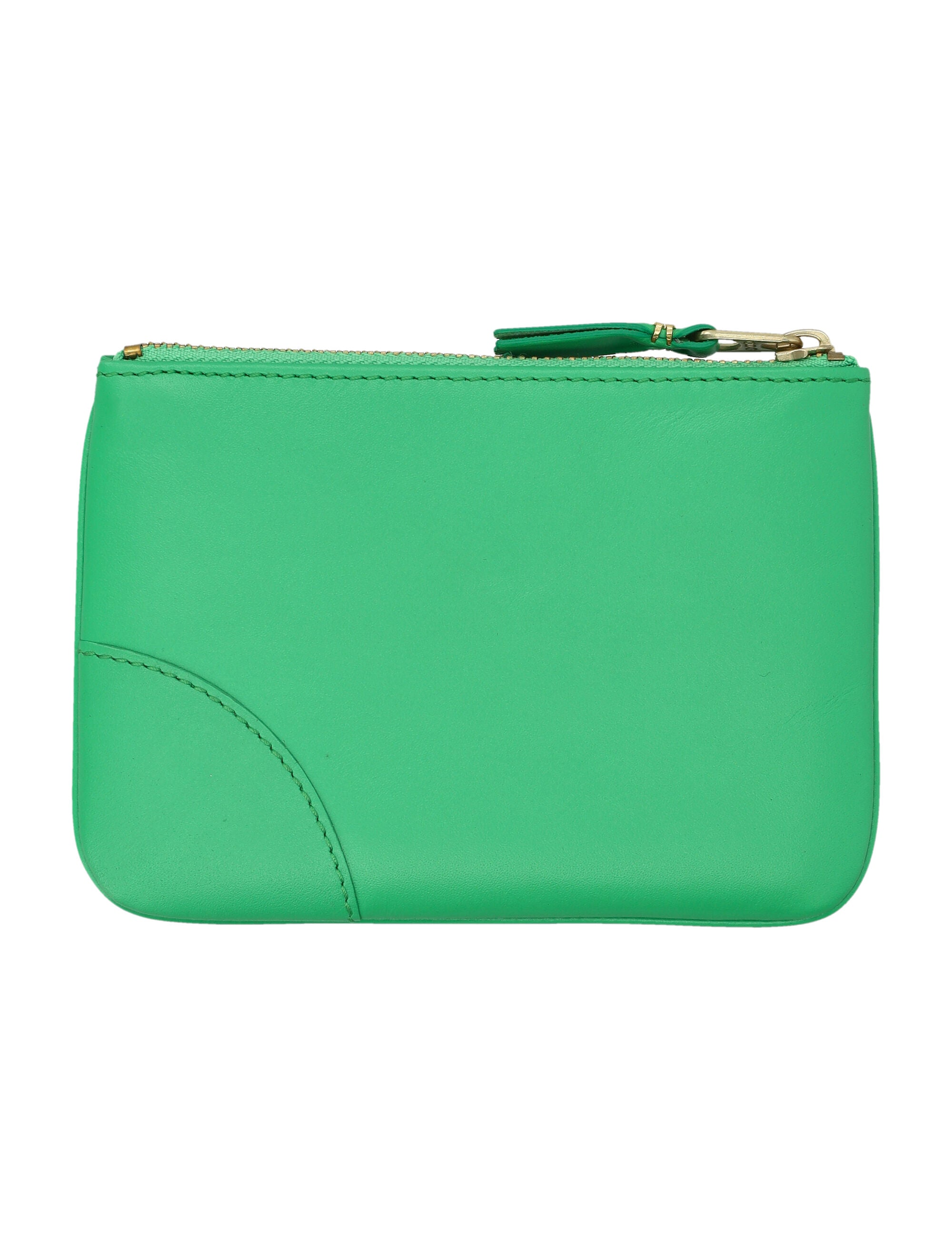 COMME DES GARÇONS WALLET Mini Leather Zip Pouch Handbag