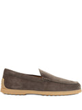 TOD'S Suede Leather Loafers for Men