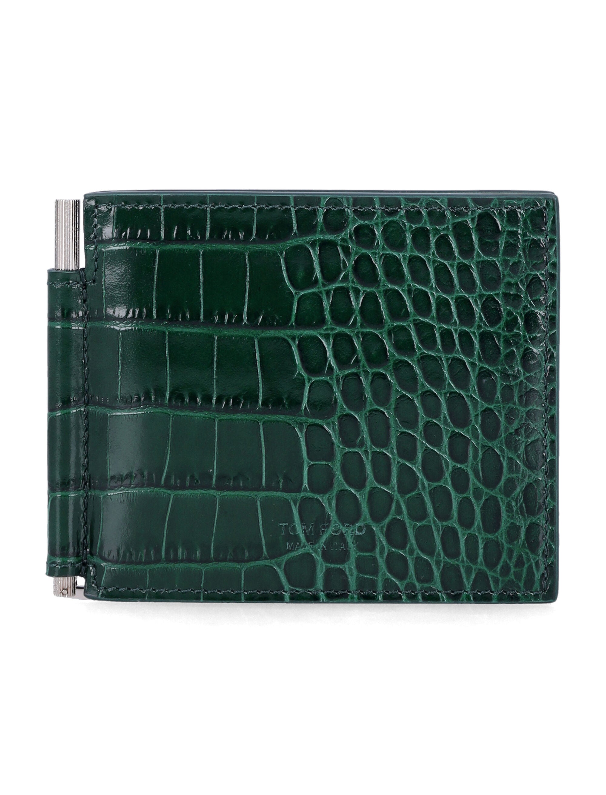 TOM FORD Mini Leather Money Clip for Men