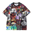 BATHING APE MEN T-SHIRT CUT AND SEWN BAPE ALBUM MONOGRAM TEE