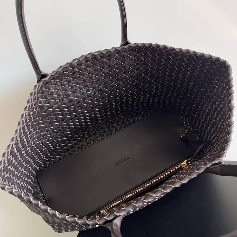 Bottega Veneta Medium Intreccio Leather Bag Tote