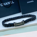 Chanel Women Logo Banding Belt 'Black'