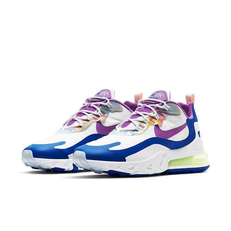 Nike Air Max 270 React 'White Berry Royal'