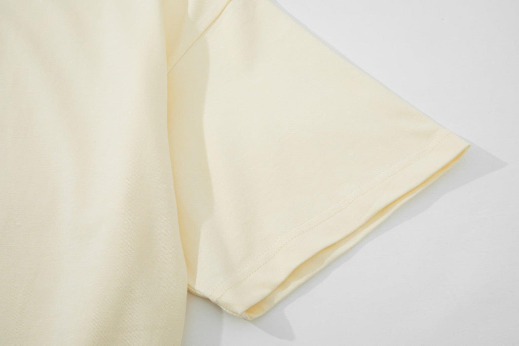 Gucci T-Shirt Without Collar 'Beige & Black'