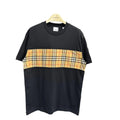 Burberry T-Shirt Without Collar 'Black & Beige'