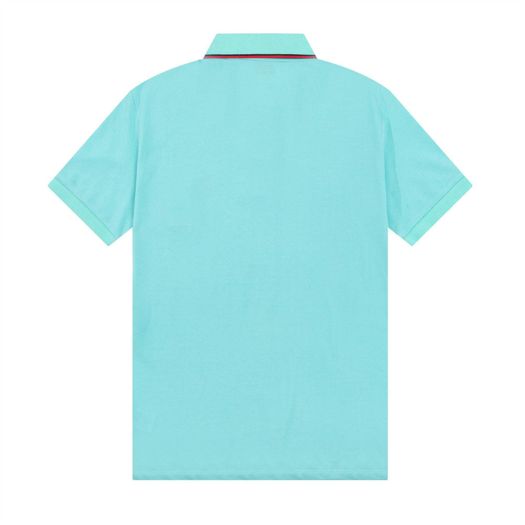 Burberry Light Blue T-Shirt With Collar