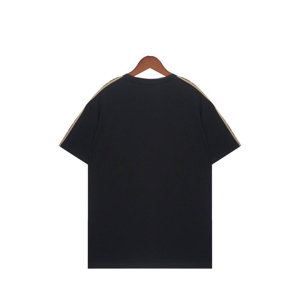 Fendi T-Shirt without Collar 'Black & Brown'