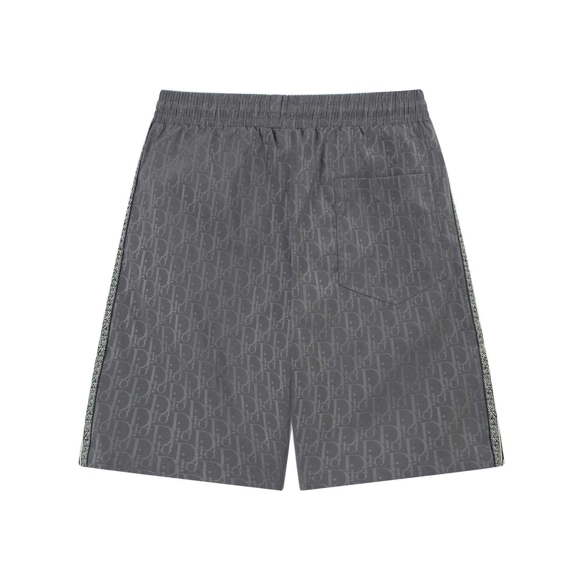 Dior Knit Basketball Shorts 'Grey'