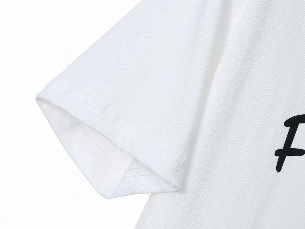 Fendi T-Shirt without Collar 'White'