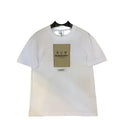 Burberry White T-Shirt Without Collar