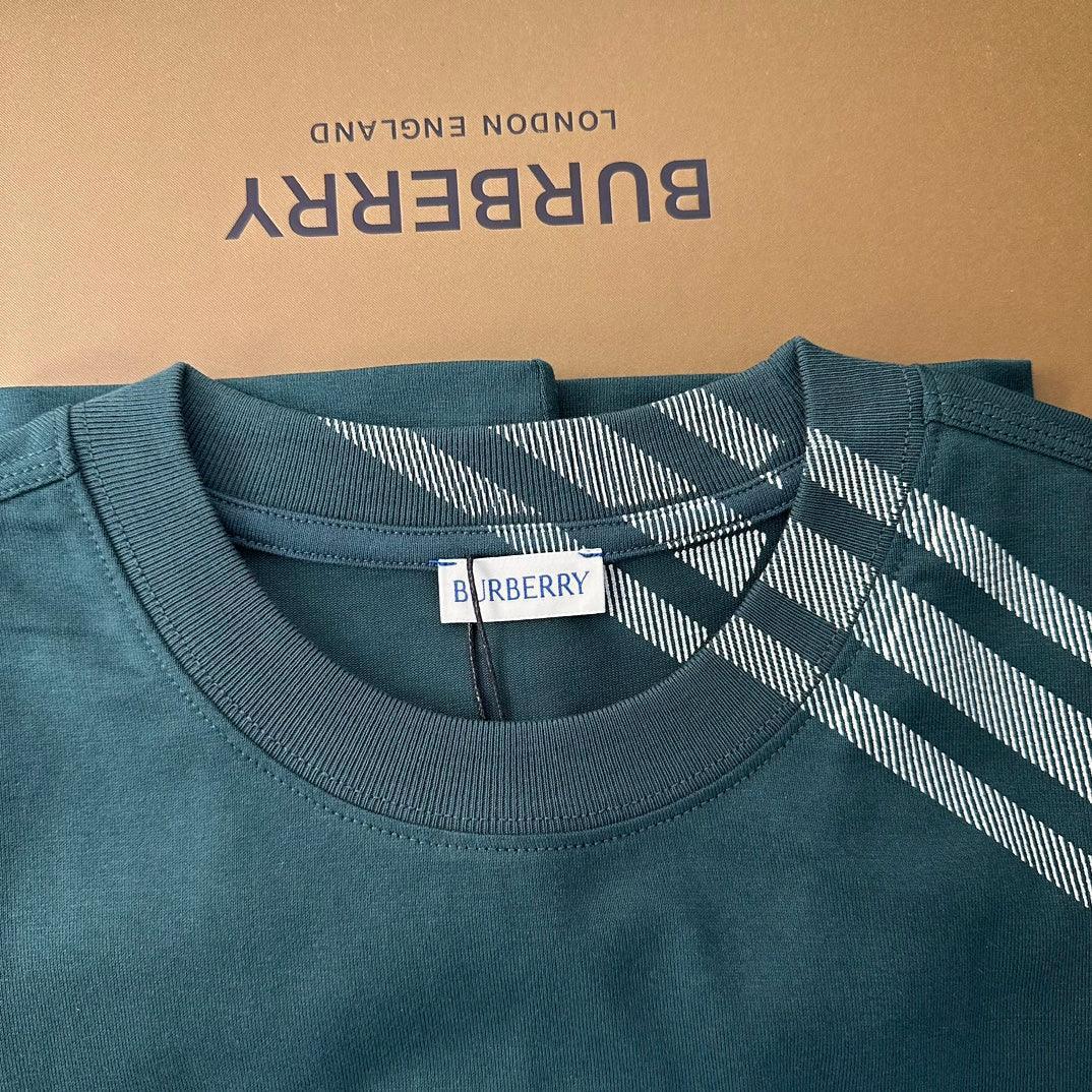 Burberry T-Shirt Without Collar 'Green'
