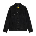 Balenciaga embossed paper denim jacket