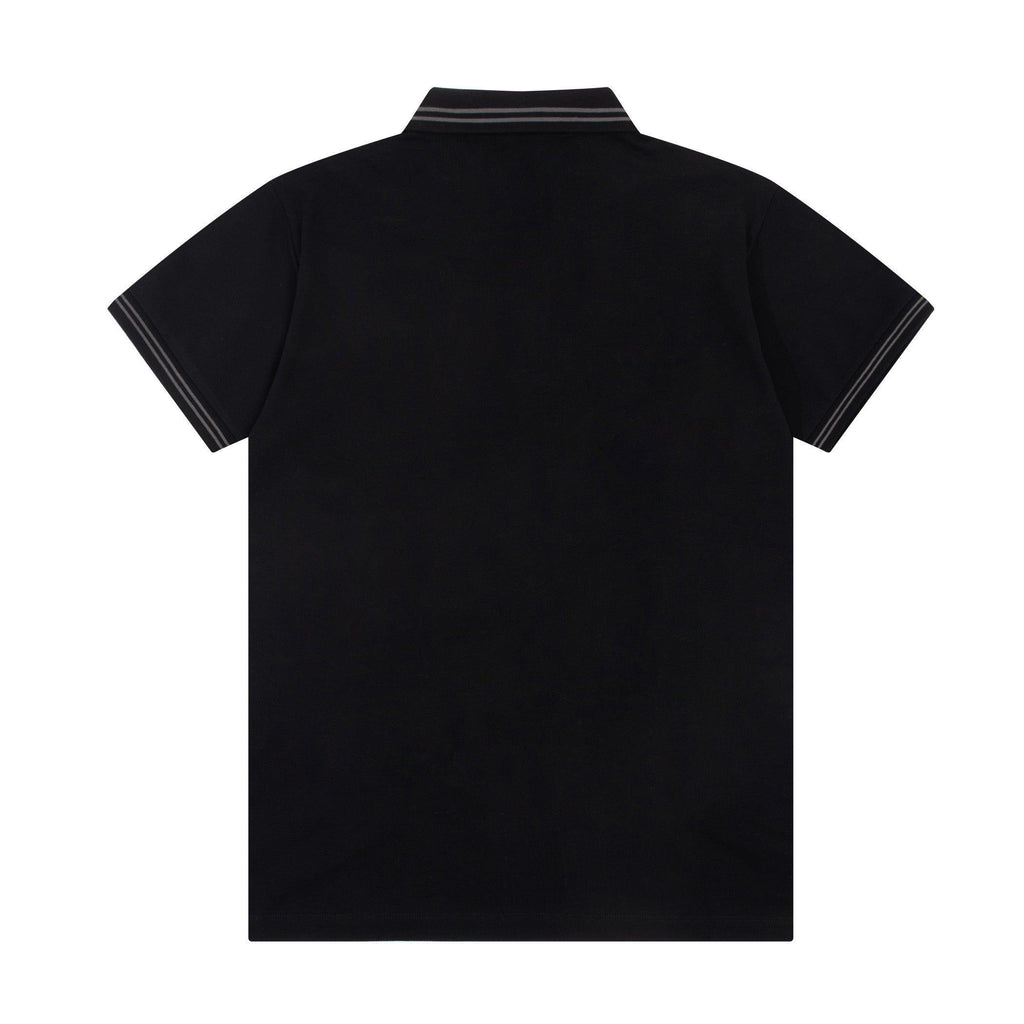 Burberry Black T-Shirt With Collar