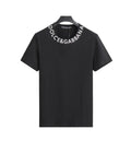 Dolce & Gabbana T-Shirt Without Collar 'Black & White'