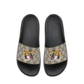 GUCCI Men's Luxurious Leather Slippers - New with Tags + Box