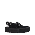 Alexander McQueen Sandali Uomo Camoscio Nero