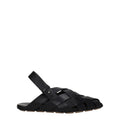 Bottega Veneta Sandali Uomo Pelle Nero
