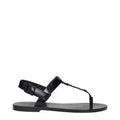 Saint Laurent Sandali Cassandre  Uomo Pelle Nero
