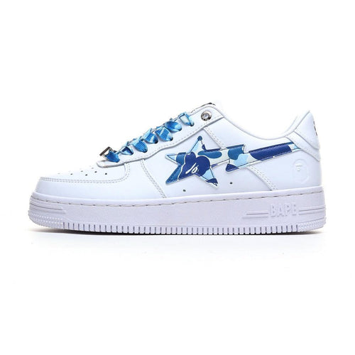 A Bathing Ape Bape Sta Low ABC 'Camo White Blue'